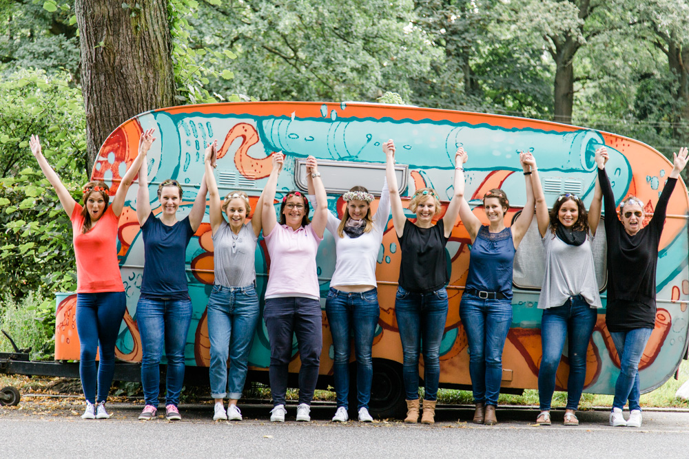 JGA-Fotoshooting auf der Liebesinsel im Stadtpark Hamburg